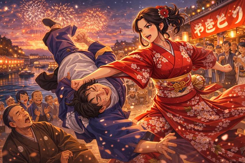 劇中歌12 天神祭　いとさんの武勇伝 ジャケット