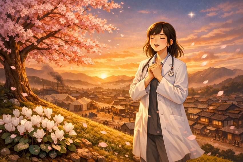 劇中歌25 散る桜、残るシクラメン ジャケット